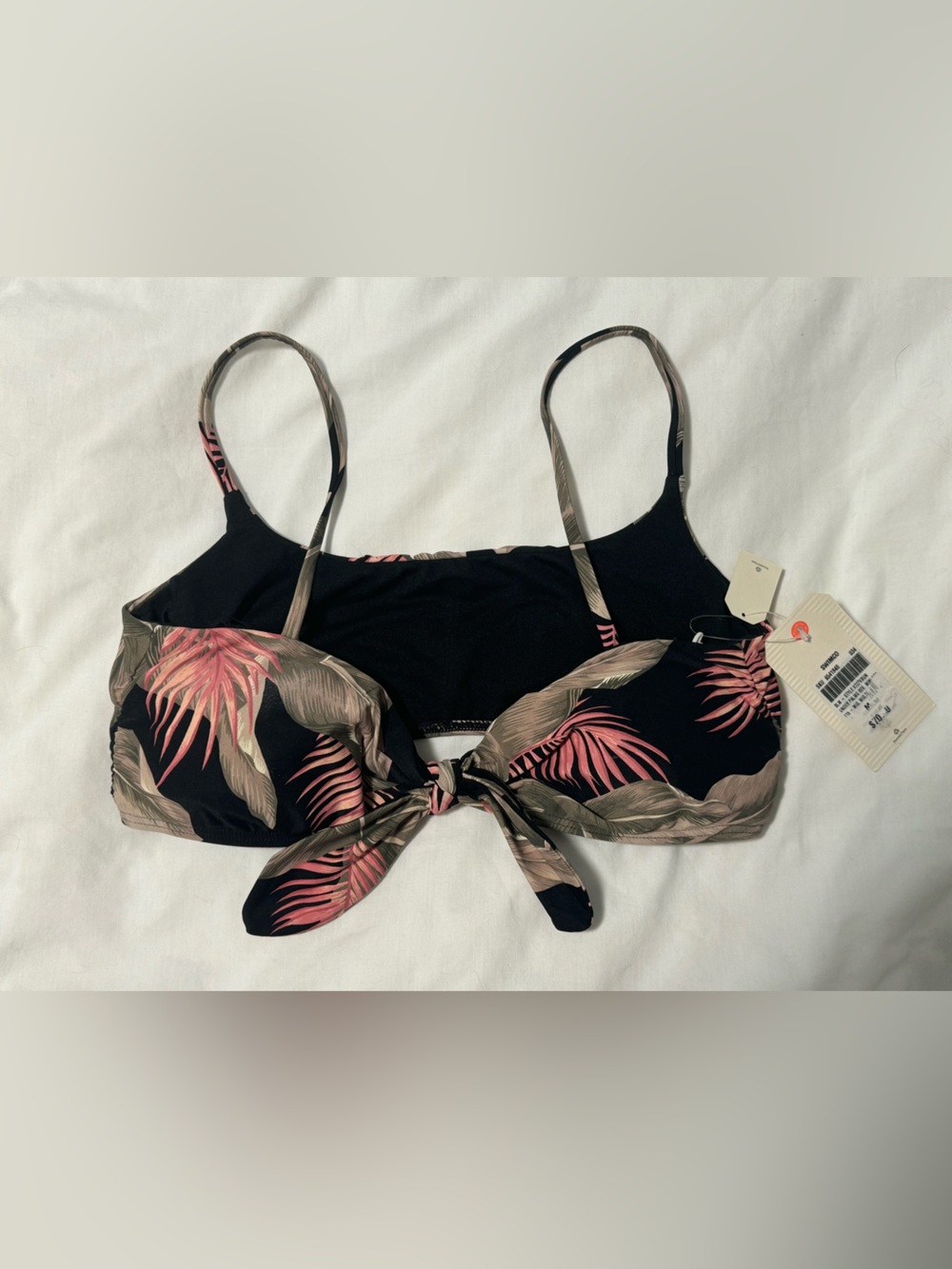 New with tags two way billabong bikini top medium
